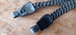 Triple bungee cord tensioner for vintage bike 58 cm