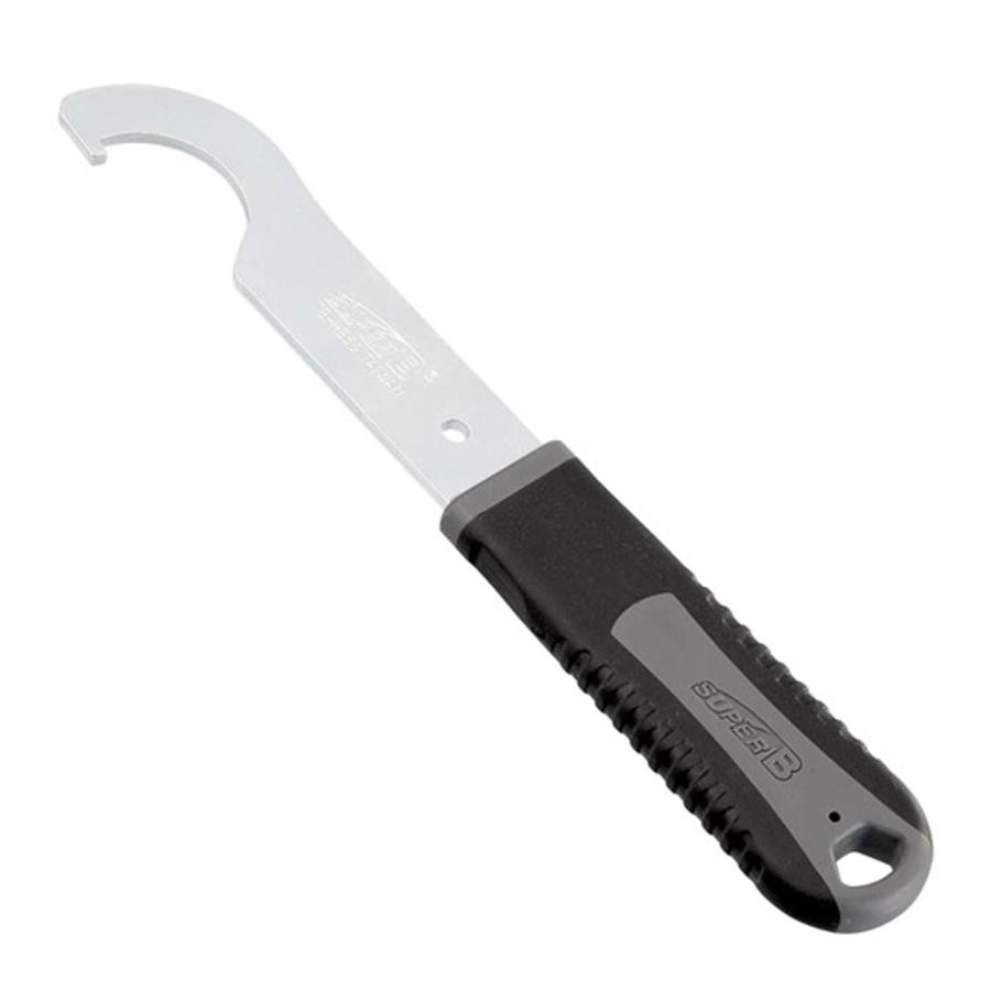 Flat hook wrench assembly disassembly old bottom bracket