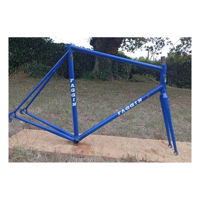 steel frame faggin vintage bike