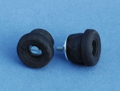 2 bouchons Velox pour guidon en caoutchouc à visser