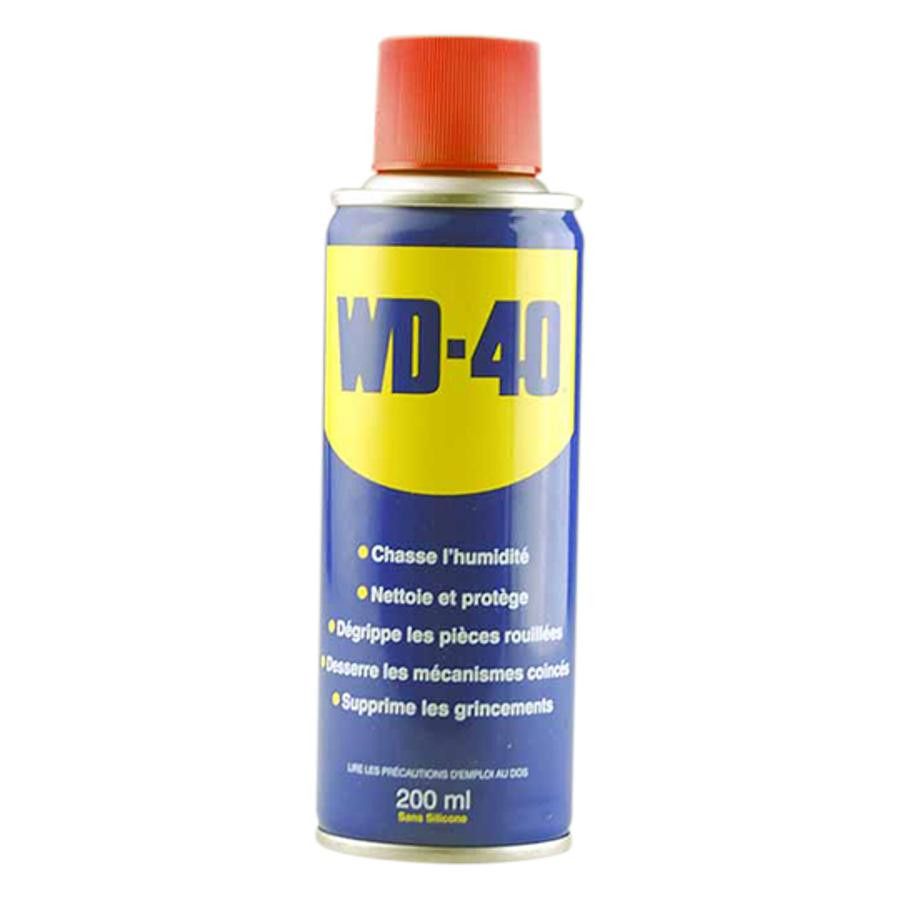 Bombe de WD-40 200 ml  dégrippant vélo