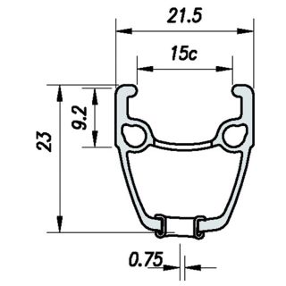 Velox roue av 700 jante pneu 32 trous