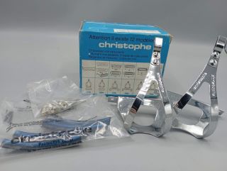 christophe foot pegs for reflectorized pedals vintage bike cyclotourism