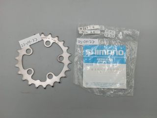 shimano chainring 22 teeth m563 IG DexLX MTB BCD 58 vintage racing bike