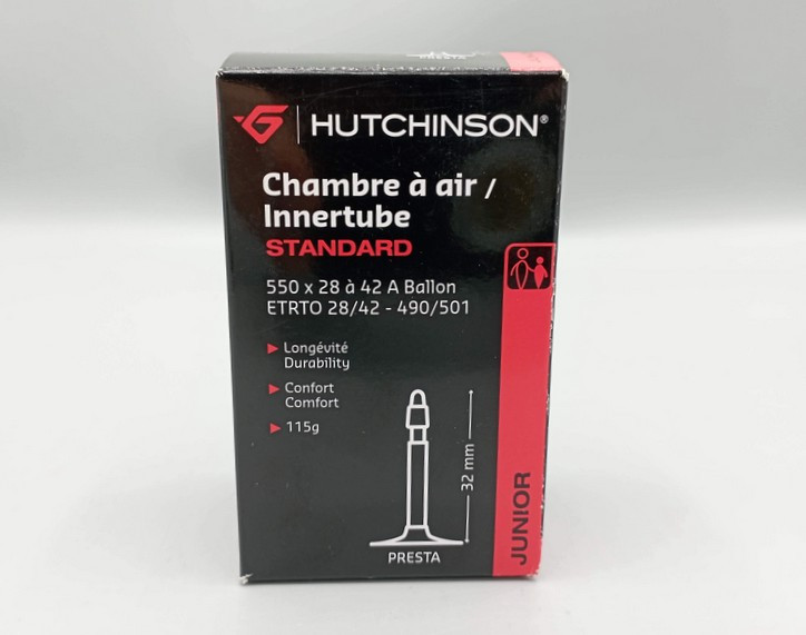Chambre à air 550A  22"  Hutchinson (28/42-490/501)  valve Presta 32 mm