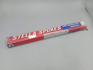 6 Spokes 295mm ø 1,8 2 mm 1,8mm stainless steel Stella with nuts