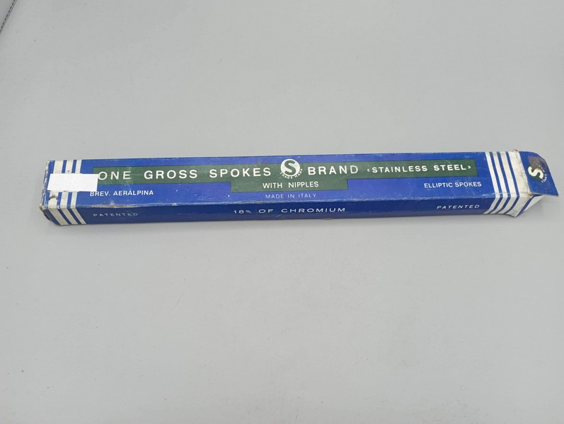 6 Rayons 307mm ø 1,8 mm acier chrome ACi Sacchetti