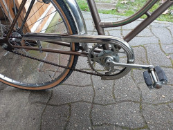 Chrome steel chain guard for city bikes
