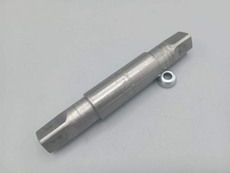 Axe De Pédalier Carré Pour Vélo - Compatible Cadre 68mm - Longueurs 118 à 127.5 Mm - Roulements Intégrés - Pour Manivelle Carrée - 2