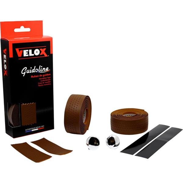 copy of Velox brown handlebar matte finish soft grip perforated