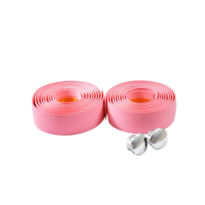 rolls of Maxi Cork bar tape  color pink