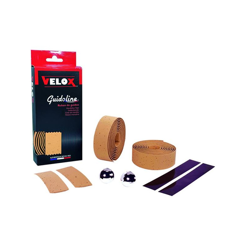rolls of Maxi Cork bar tape  color brown