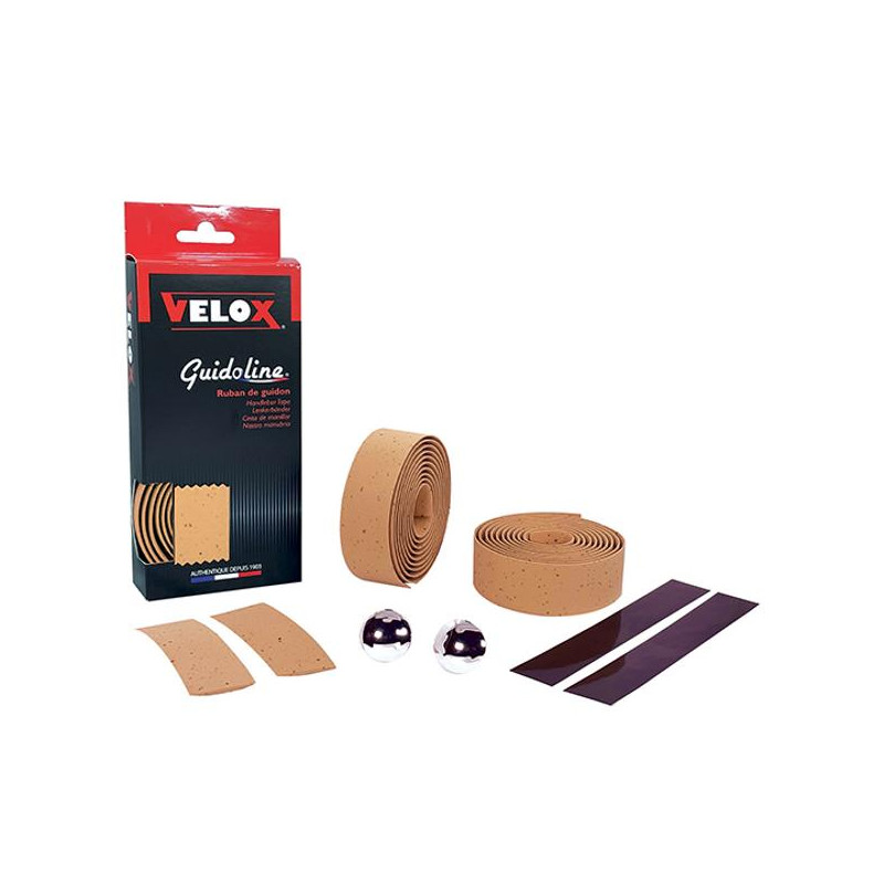 rolls of Maxi Cork bar tape  color brown