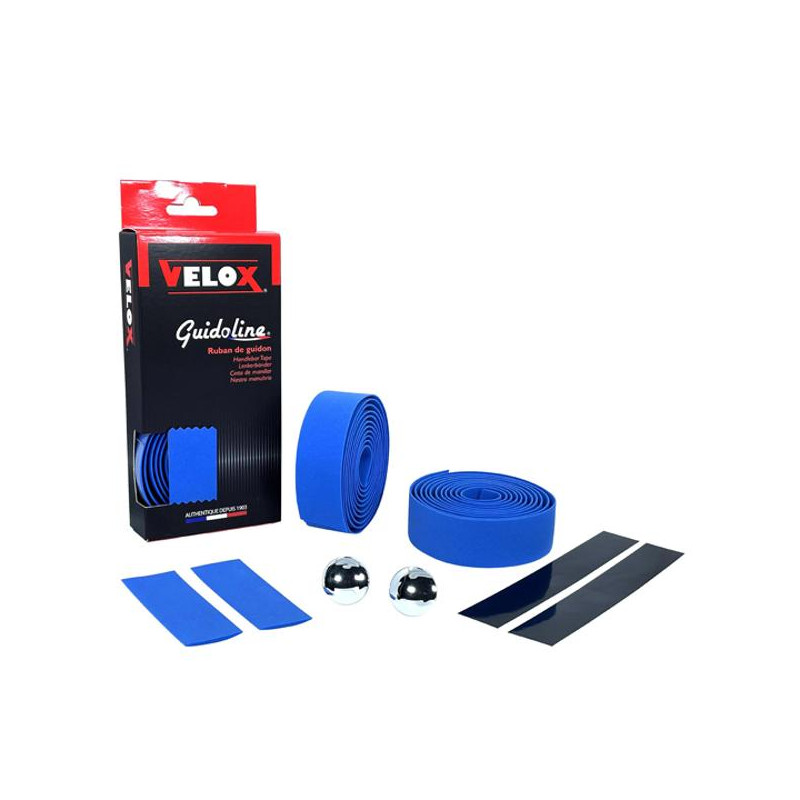 2 rolls of Maxi Cork T4 bar tape  color : blue