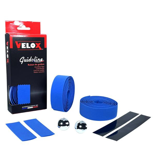 Guidoline bleu T4 Maxi Cork Velox pour vélo ruban de cintre