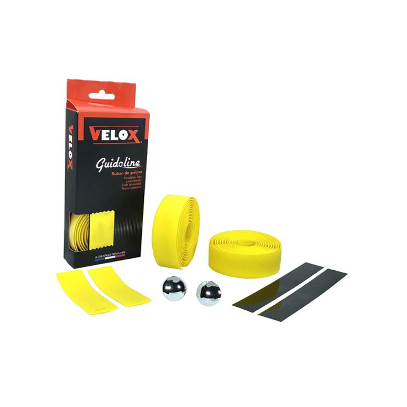 rolls of Maxi Cork T4 bar tape  color yellow