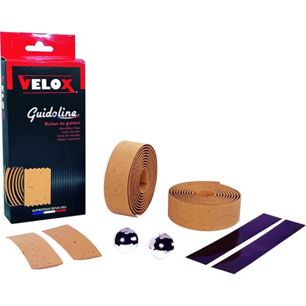 Guidoline marron Maxi Cork Grip Velox pour vélo ruban de cintre
