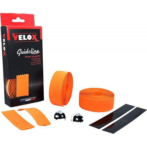 Guidoline orange Maxi Cork Grip Velox pour vélo ruban de cintre