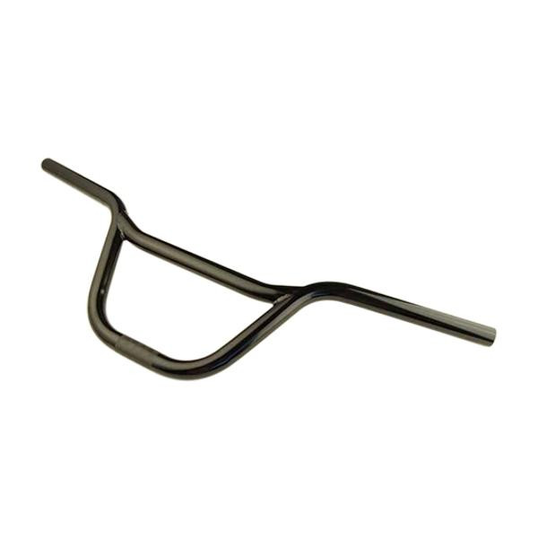 Black steel BMX handlebar 650 mm