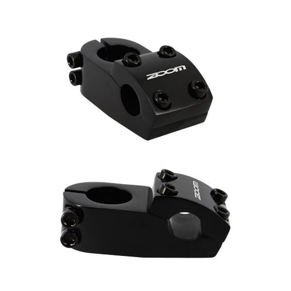 BMX aluminium stem 1''1 / 8 black openable