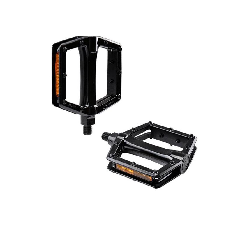 change pedals BMX aluminium black Ø 9/16 bmx bike