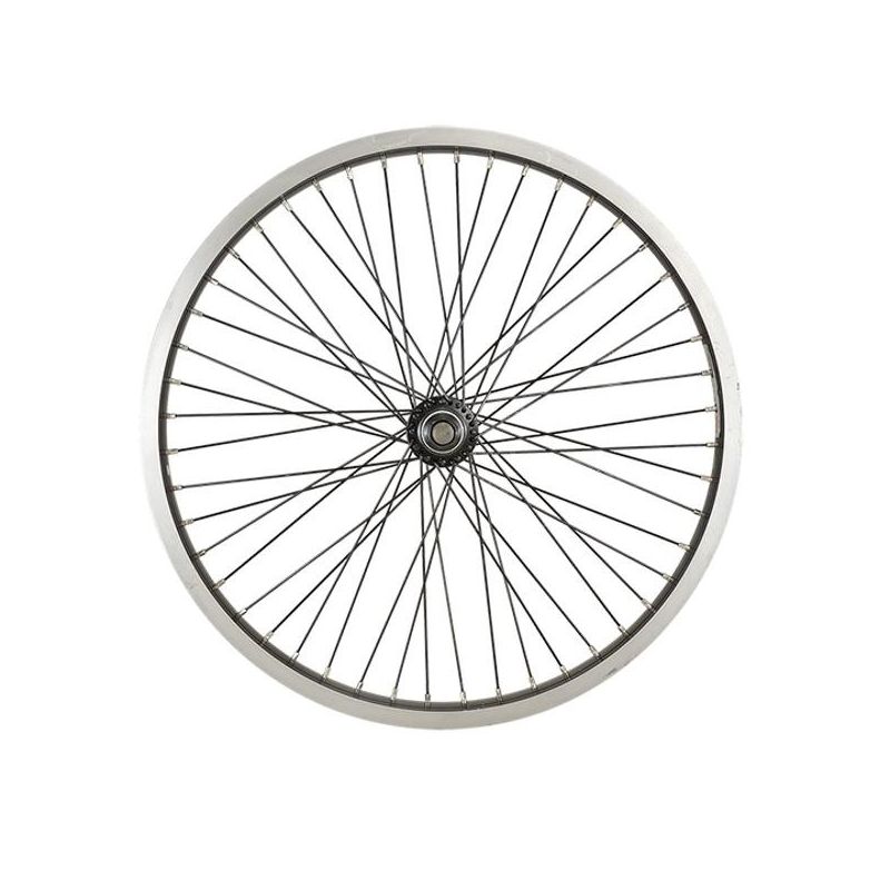 changer roue arriere BMX moyeu noir aluminium