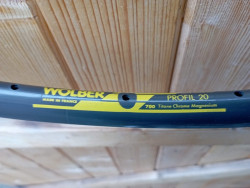 changer paire jante wolber 700c profil 20 boyau 32 T velo course vintage