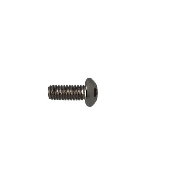 Vis bombée 6 pans creux M6X25 Inox BHC (X1)