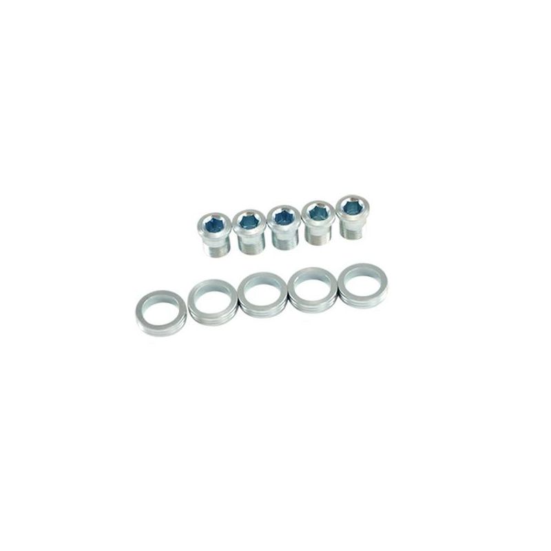 Screw / chimney fix. road / mountain bike 3rd plate steel-strong (x5)