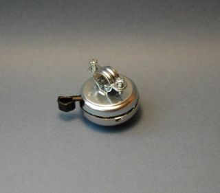 Vintage bell in chromed steel