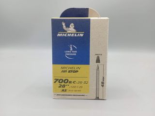 chambre à air Michelin 700B 700C 28" - 26-32 - A2 Long Time Pressure vélo vintage