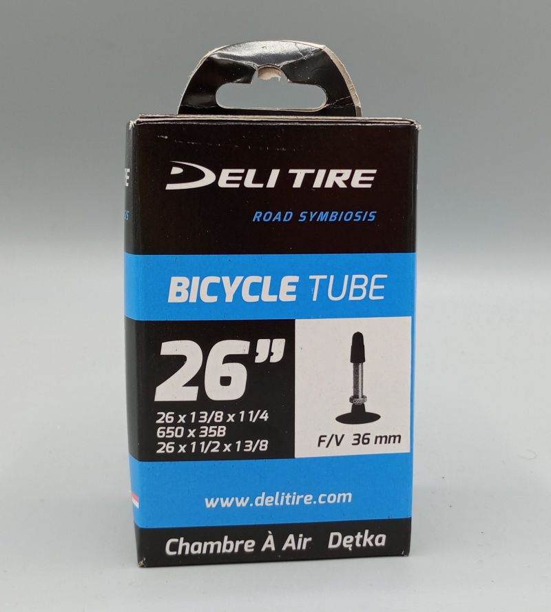 Deli - 650B - 650 x 35B - 650 x 44 B - 1/2 ball inner tube vintage