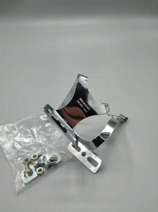 Christophe toe clips in chrome steel size : 36 - 39