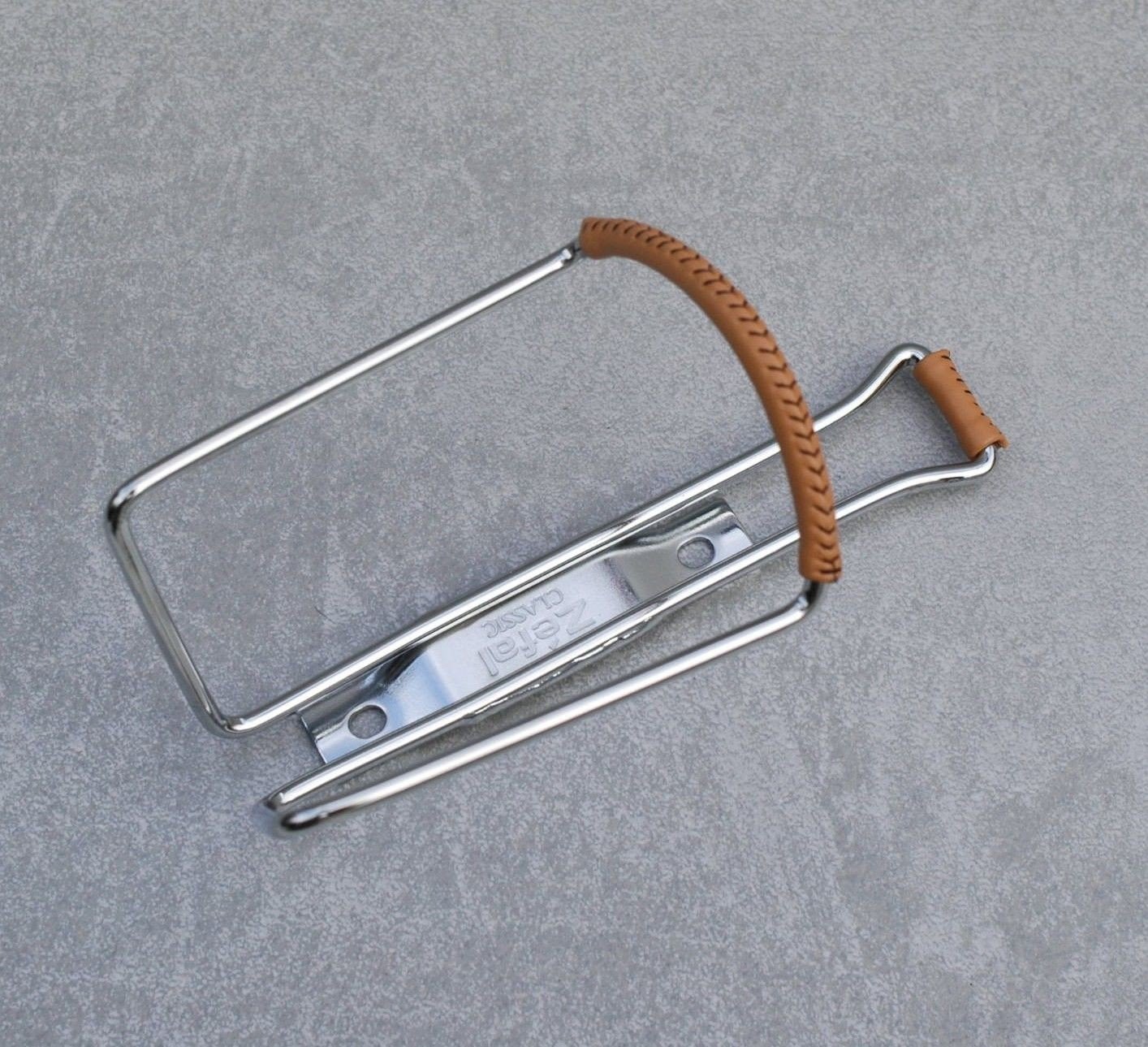Porte-bidon vélo Zefal  Classic en acier chromé