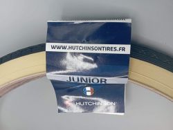 Pneu Hutchinson 500A 37-440 noir  beige mini velo vintage pliant