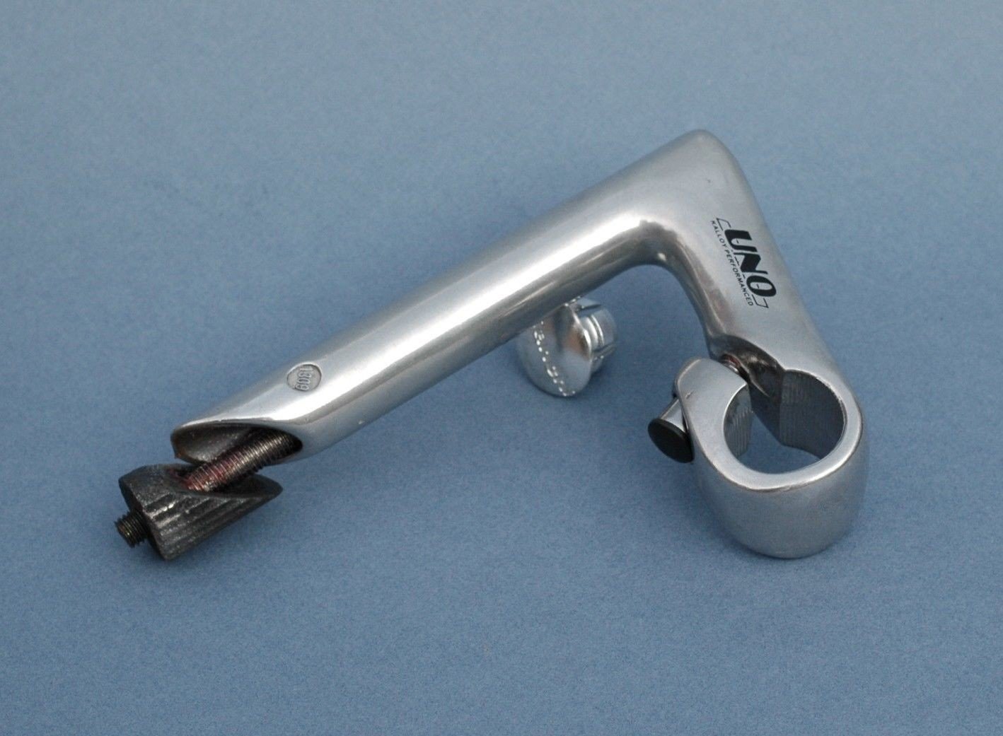 Stem in aluminum Uno for vintage bike 60mm