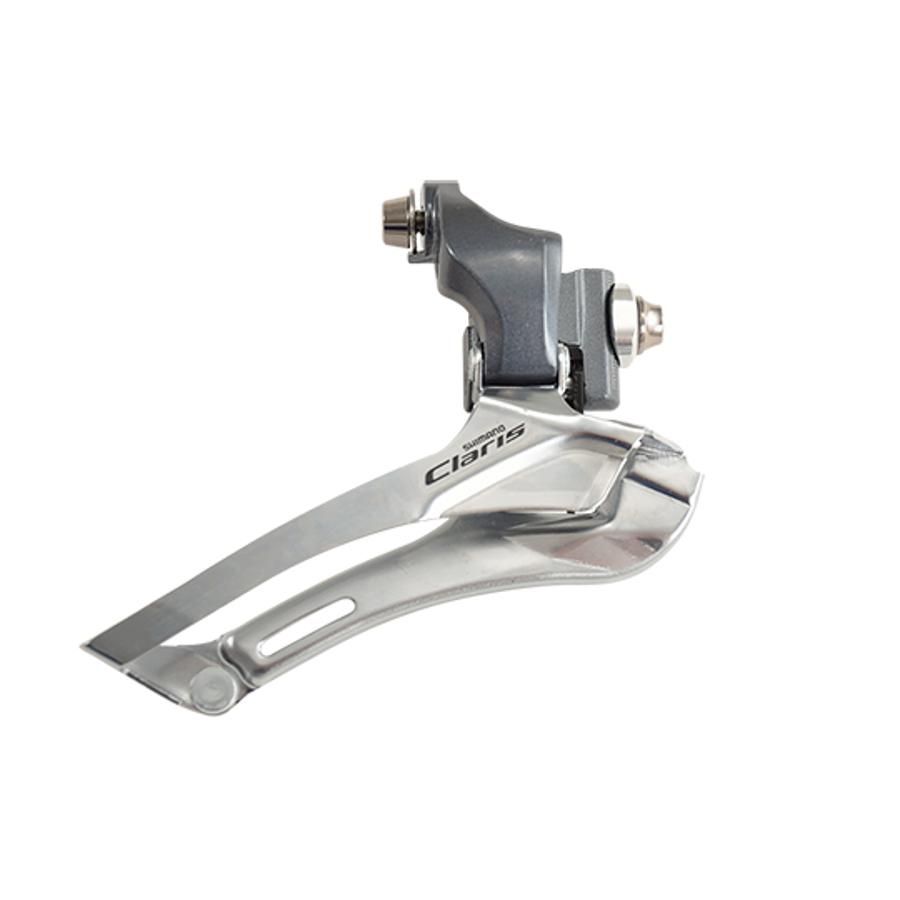 Shimano Claris 8-speed front derailleur double chainring brazed on