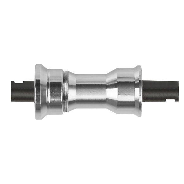 Boîtier de pédalier 136 mm de réparation axe à clavettes