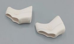 Campagnolo C-Record Cobalto - 2 cocottes blanches de levier de frein  repose main