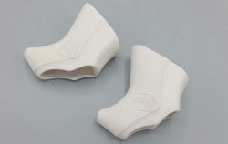 Campagnolo C-Record Cobalto - 2 cocottes blanches de levier de frein  repose main