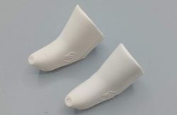 Campagnolo C-Record Cobalto - 2 cocottes blanches de levier de frein  repose main