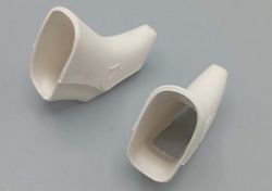 Campagnolo C-Record Cobalto - 2 cocottes blanches de levier de frein  repose main