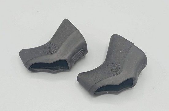 Campagnolo C-Record - 2 cocottes noires de levier de frein  repose main