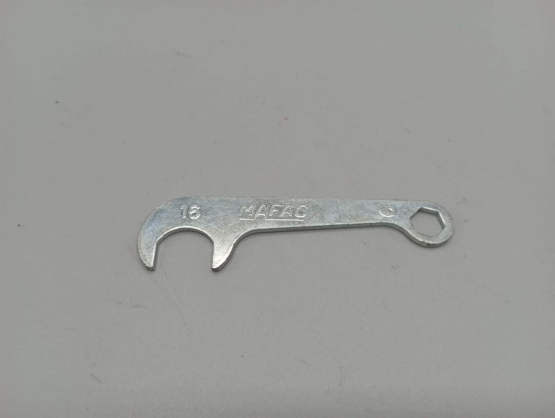 Mafac steel flat spanner for 9 16 mm old stock