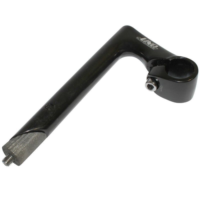 Black stem 80 mm aluminium 22.2mm