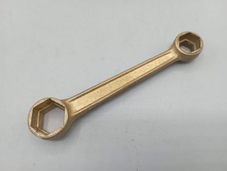 Brass key for bicycle saddle bag 1950
