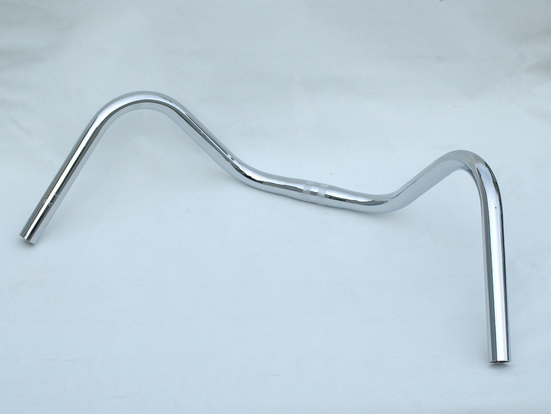 Cintre guidon pour vélo chopper  vintage acier chromé 570 mm