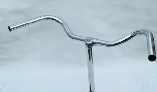 Cintre avec potence pour vélo hollandais porteur 560 mm