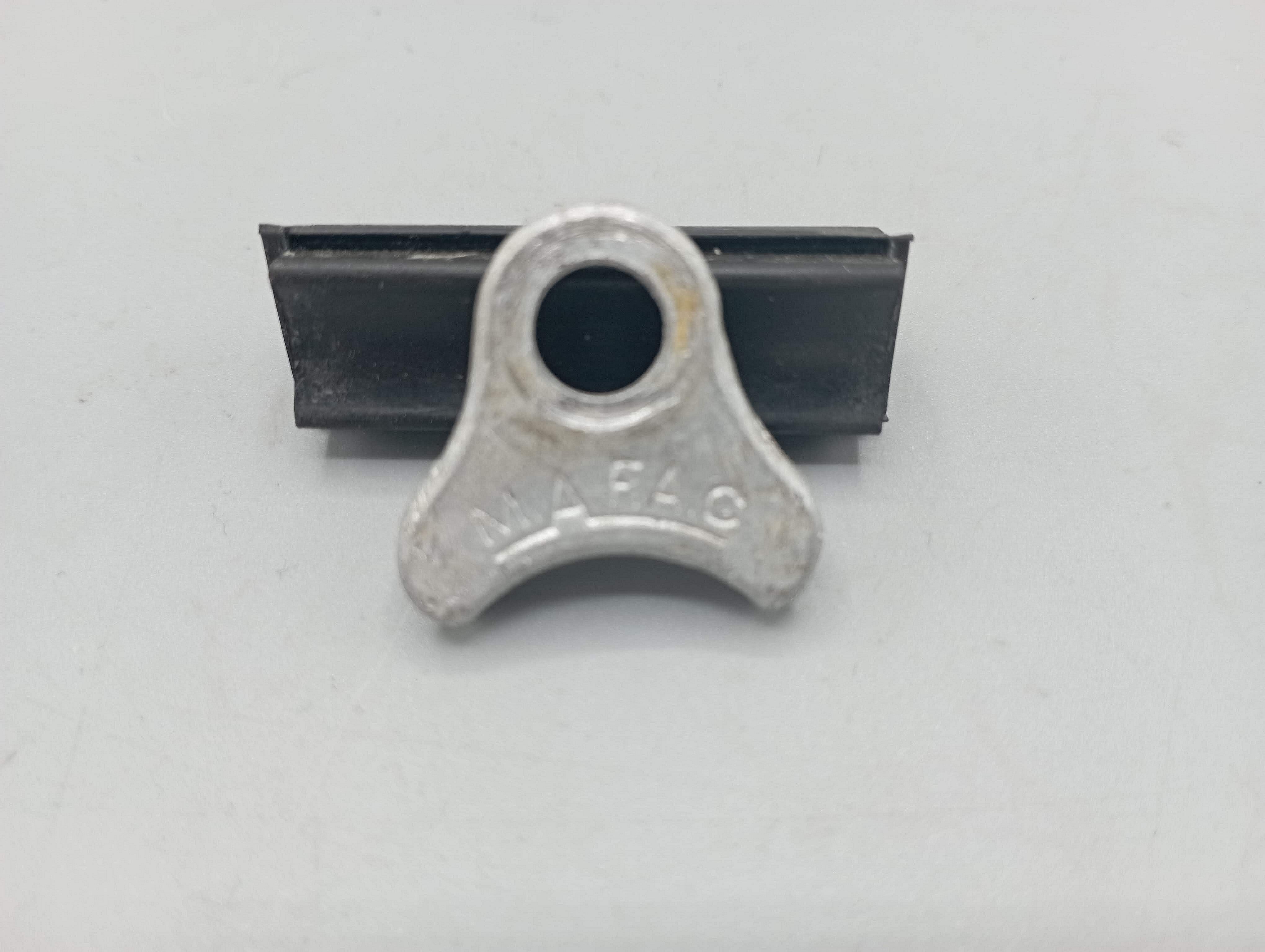 Forged Mafac Dural brake caliper clevis, circa 1948