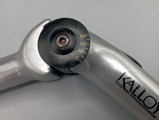 Kalloy adjustable aluminium stem ø 22.2 mm - 110 mm